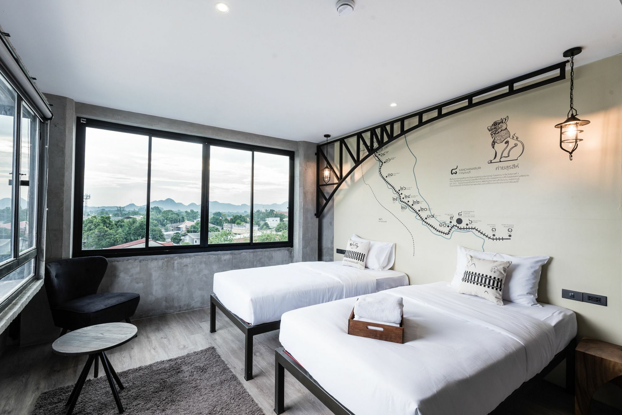 Westory Design Poshtel Hotell Kanchanaburi by Eksteriør bilde
