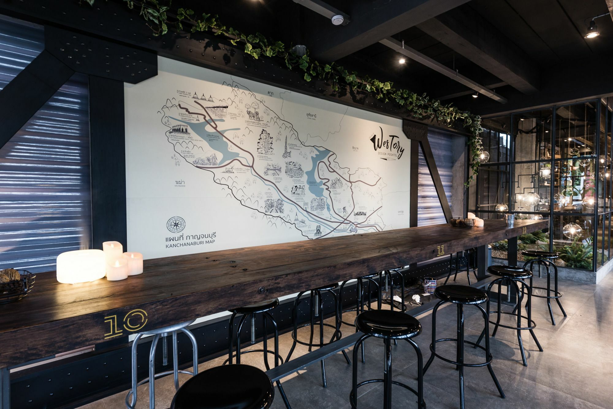 Westory Design Poshtel Hotell Kanchanaburi by Eksteriør bilde